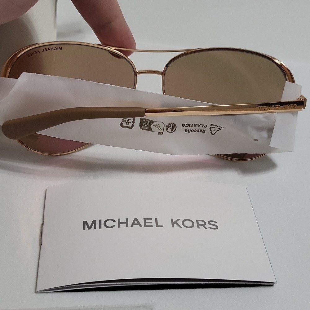 Michael Kors Rose Gold Womens Sunglasses - Picture 6 of 8